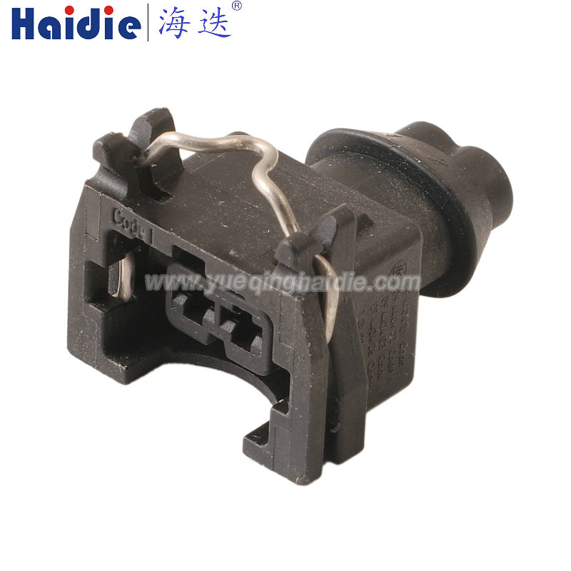 9440401 Haidie 2 Pin Female waterproof Automotive Wire Harness Connector Plastic Housing Plug with Matching Terminals