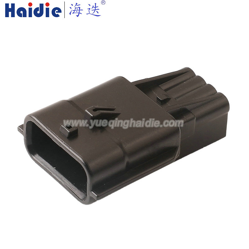 7282-8853-30 Haidie 4 Pin Male Automotive Wire Harness Connector Plastic Housing Plug with Matching Terminals