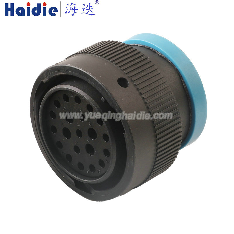 HDP26-24-21SE-L017 Haidie 21 Pin Female composite Automotive Wire Harness Connector Plastic Housing Plug with Matching Terminals