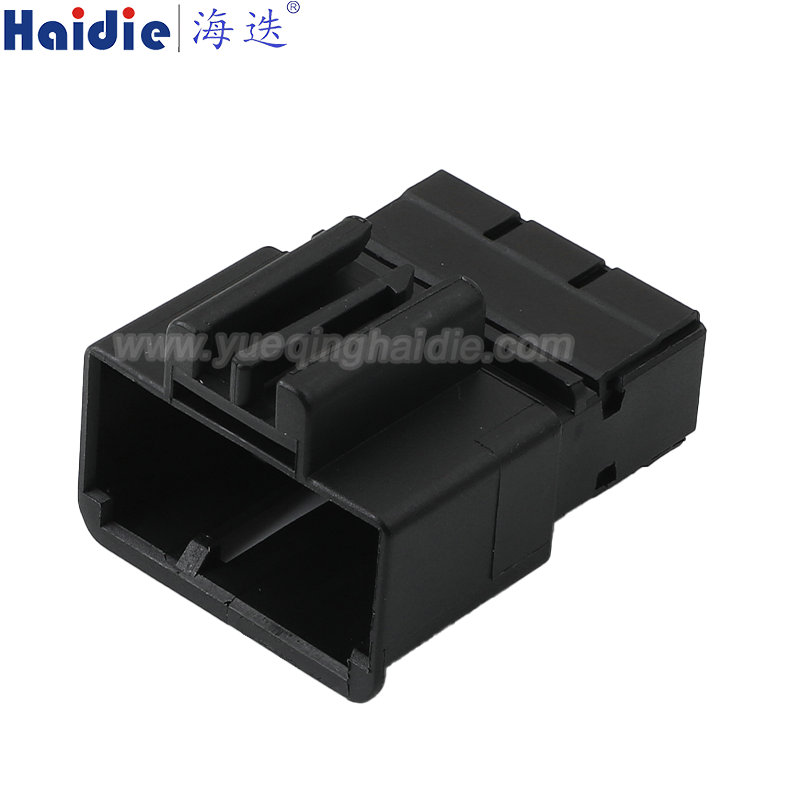 1K8972718 Haidie 8 Pin Male Black Automotive Wire Harness Connector Plastic Housing Plug with Matching Terminals