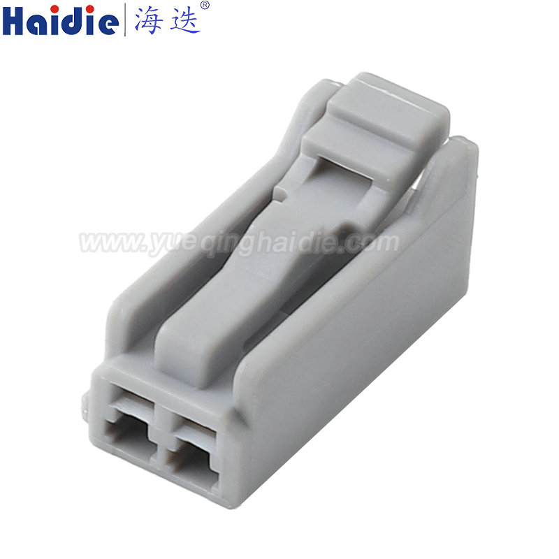 HD029N-1.5-21 Haidie 2 Pin Female Automotive Wire Harness Connector Plastic Housing Plug with Matching Terminals