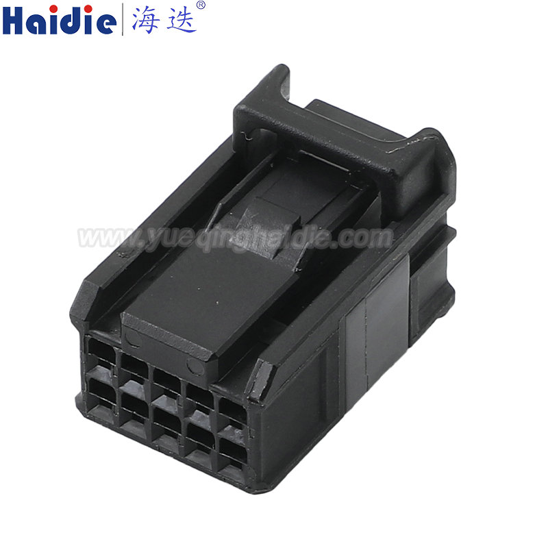 5011-0073-2 Haidie 10 Pin Female Automotive Wire Harness Connector Plastic Housing Plug with Matching Terminals