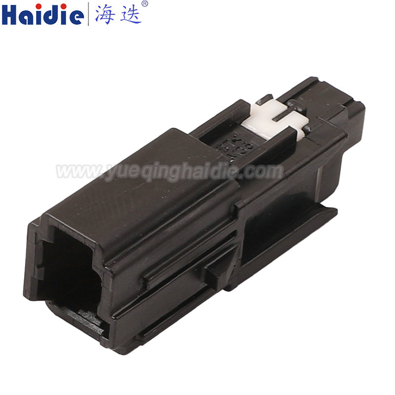 6098-9070 Haidie 2 Pin Male Automotive Wire Harness Connector Plastic Housing Plug with Matching Terminals