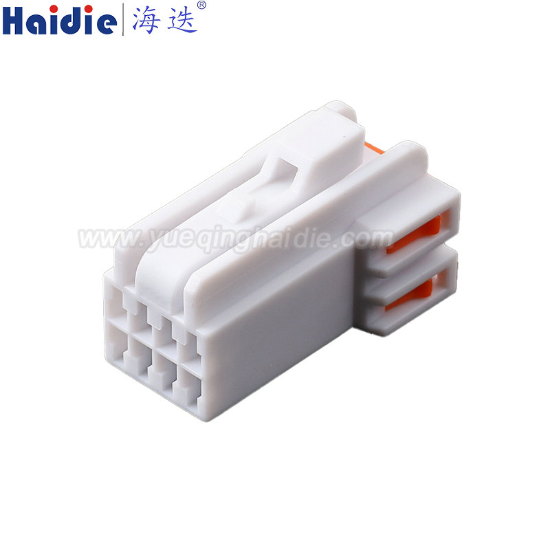 7129-5082 Haidie 8 Pin Female Automotive Wire Harness Connector Plastic Housing Plug with Matching Terminals