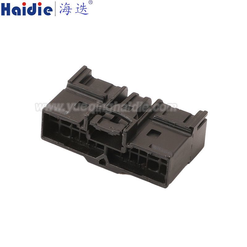 7187-0062-30 Haidie 20 Pin Female Automotive Wire Harness Connector Plastic Housing Plug with Matching Terminals
