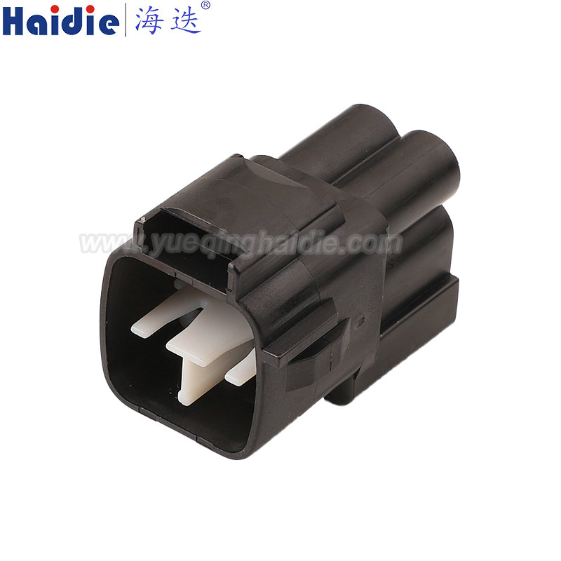 7282-7041-30 Haidie 4 Pin Male Automotive Wire Harness Connector Plastic Housing Plug with Matching Terminals