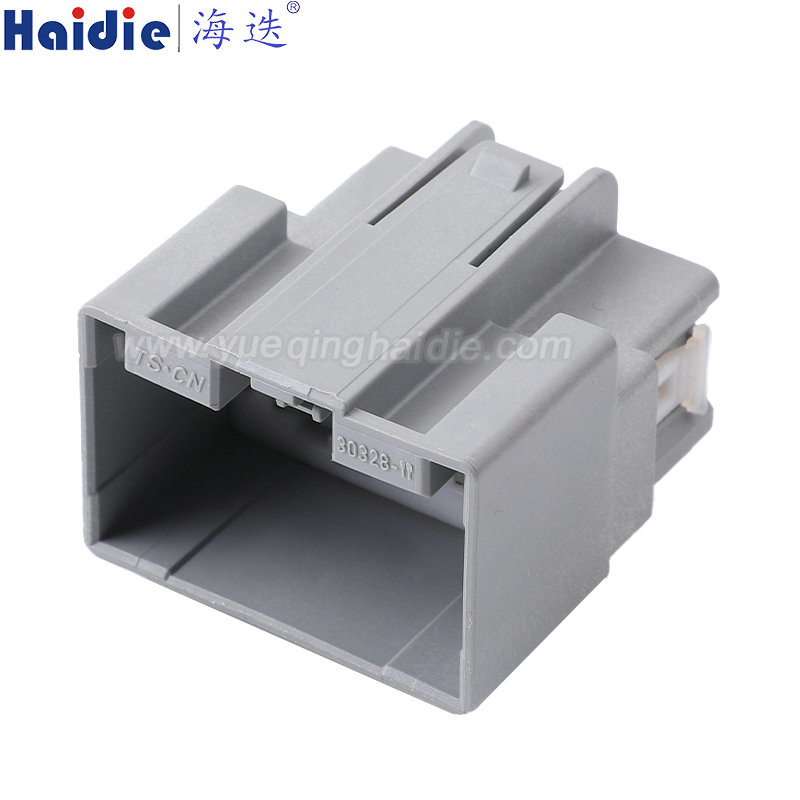 7283-3740-40 Haidie 6 Pin Female Automotive Wire Harness Connector Plastic Housing Plug with Matching Terminals