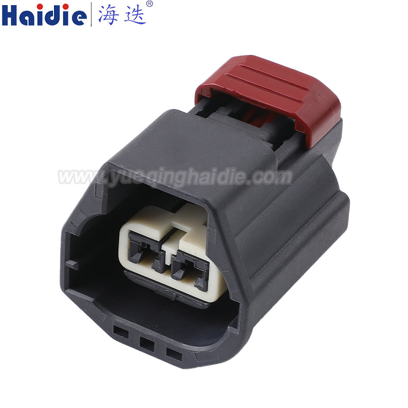 7283-5575-10 Haidie 2 Pin Female Automotive Wire Harness Connector Plastic Housing Plug with Matching Terminals