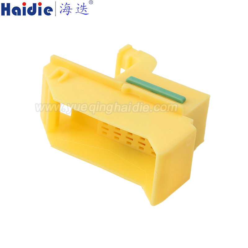 14951.568.613 Haidie 18 Pin Male Automotive Wire Harness Connector Plastic Housing Plug with Matching Terminals