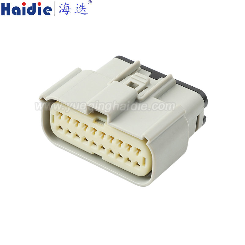 33472-2002 Haidie 20 Pin Female Automotive Wire Harness Connector Plastic Housing Plug with Matching Terminals