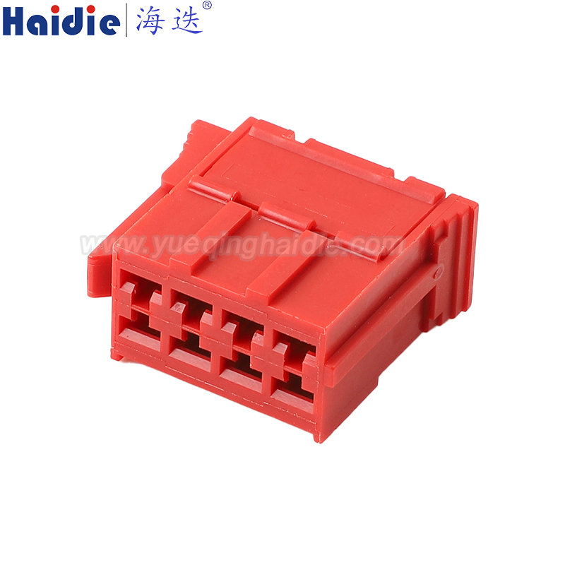927367-1 Haidie 8 Pin Female Automotive Wire Harness Connector Plastic Housing Plug with Matching Terminals
