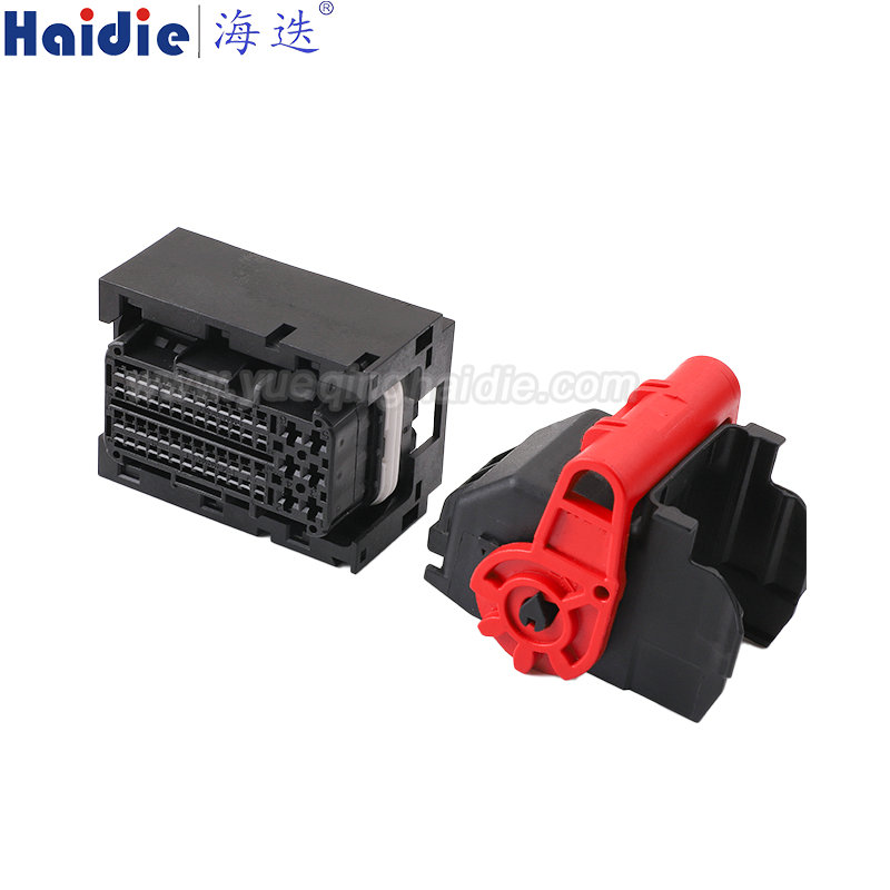 1452415-1 Haidie 58 Pin Female Automotive Wire Harness Connector Plastic Housing Plug with Matching Terminals