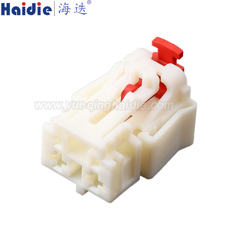 2300150-2 Haidie 4 Pin Female composite Automotive Wire Harness Connector Plastic Housing Plug with Matching Terminals