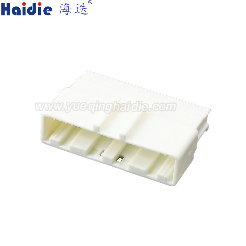 2403208-1 Haidie 40 Pin Male Automotive Wire Harness Connector Plastic Housing Plug with Matching Terminals