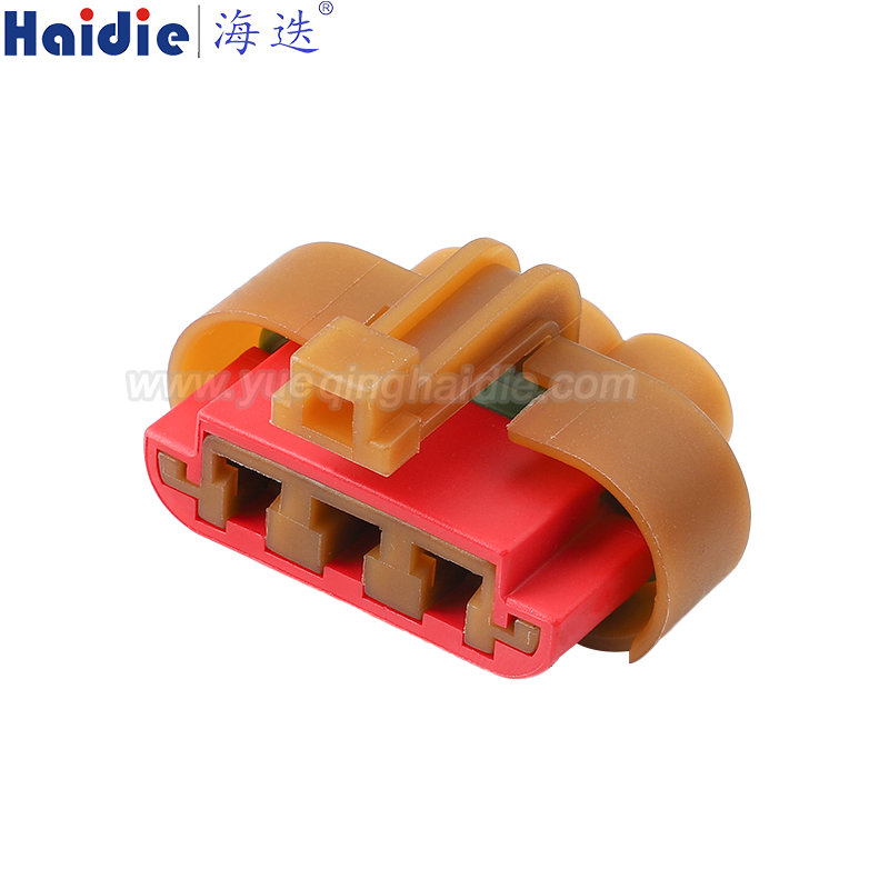 4938402-1 Haidie 3 Pin Female Automotive Wire Harness Connector Plastic Housing Plug with Matching Terminals