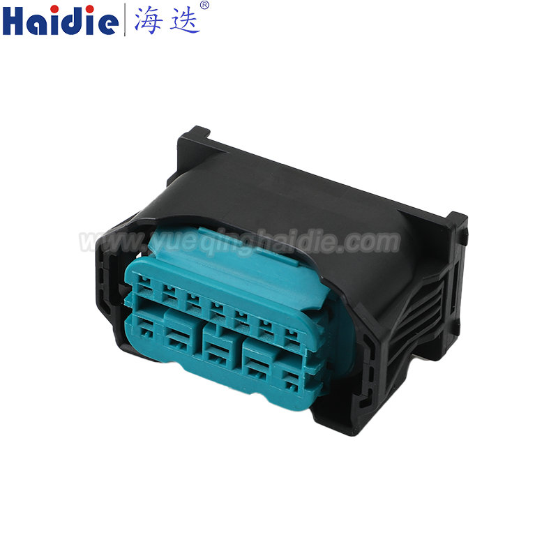 6931864-04 Haidie 12 Pin Female composite waterproof Automotive Wire Harness Connector Plastic Housing Plug with Matching Terminals