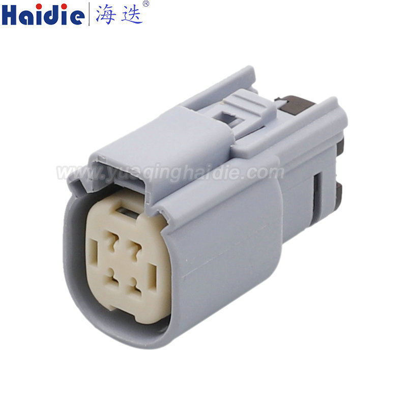 33472-4104 Haidie 4 Pin Female waterproof Automotive Wire Harness Connector Plastic Housing Plug with Matching Terminals