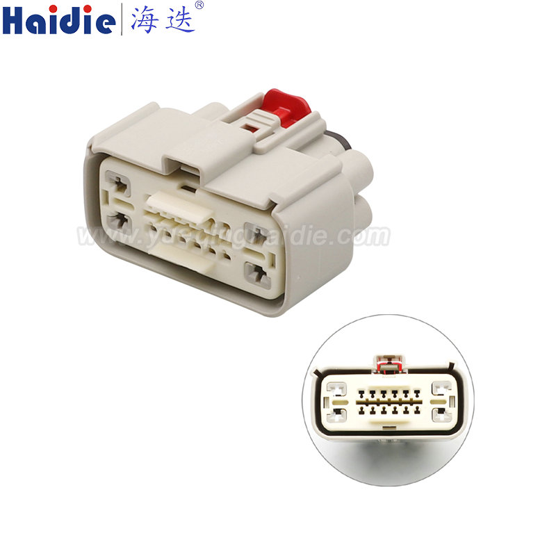 34985-2336 Haidie 16 Pin Female composite waterproof Automotive Wire Harness Connector Plastic Housing Plug with Matching Terminals
