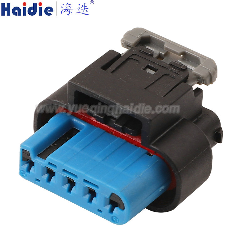 33241268 Haidie 5 Pin Female Automotive Wire Harness Connector Plastic Housing Plug with Matching Terminals
