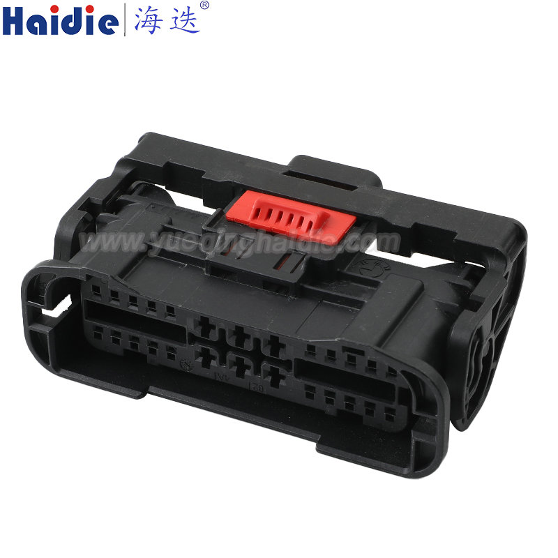 35404233 Haidie 26 Pin Female composite Automotive Wire Harness Connector Plastic Housing Plug with Matching Terminals