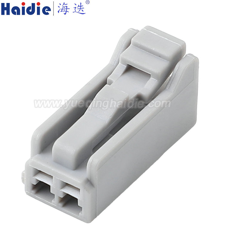 HD029N-1.5-21 Haidie 2 Pin Female Automotive Wire Harness Connector Plastic Housing Plug with Matching Terminals