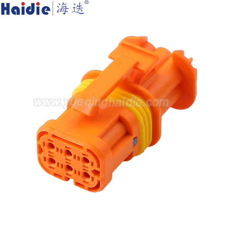 HD0615-1.5-21TS haidie 6pin, Headlight Connector, New Energy DRL Headlight Harness Connector