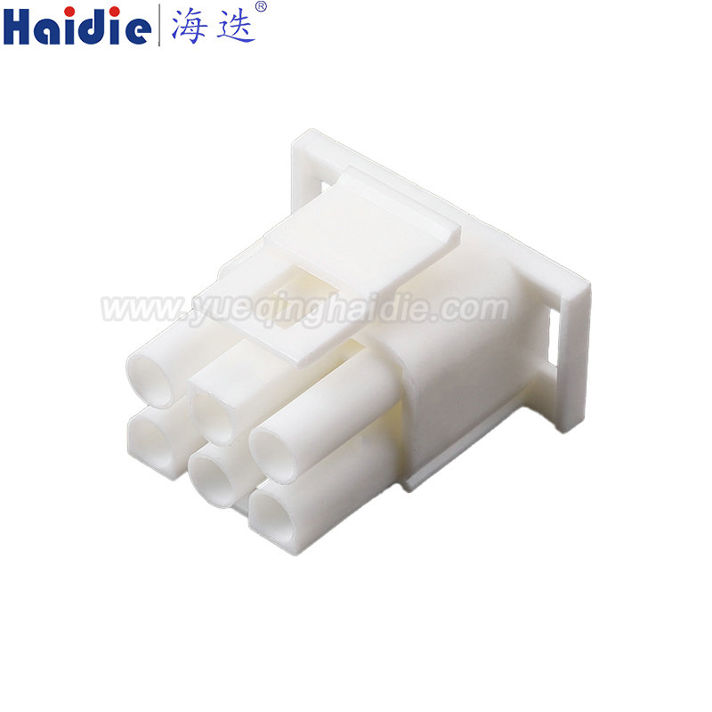 S084-1060, 6pin, white, Automotive Wire Harness Connector