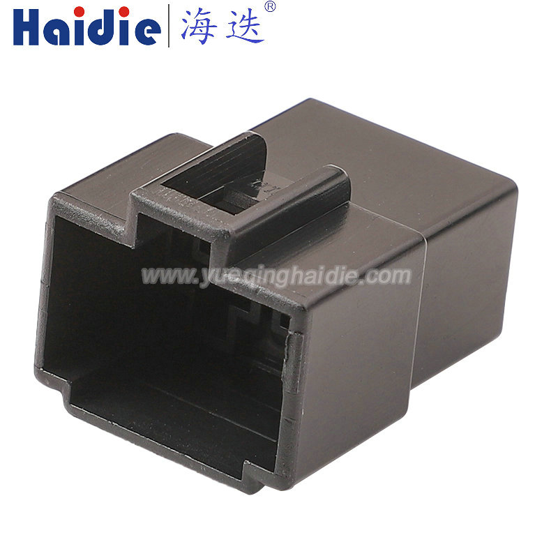HD041-6.3-11B, 4pin, male, black, Automotive Wire Harness Connector