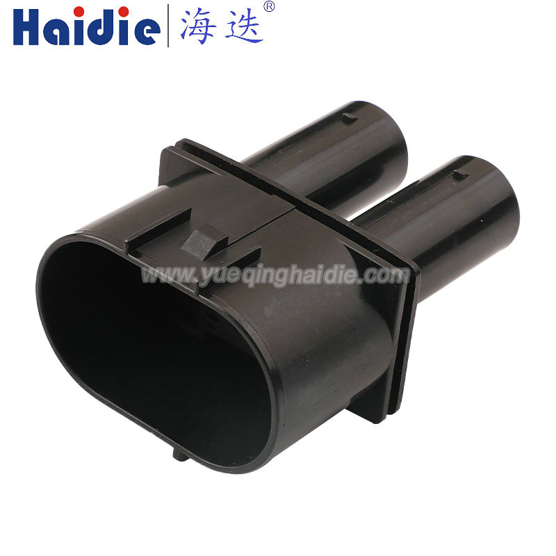 HD054A-6.3-12-11, 5pin, male, composite, waterproof, black, Automotive Wire Harness Connector