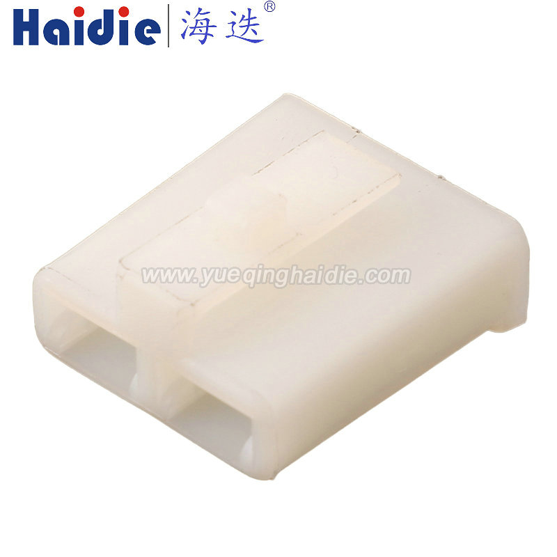 HD0240-6.3-21W, 2pin, female, composite, white, Automotive Wire Harness Connector