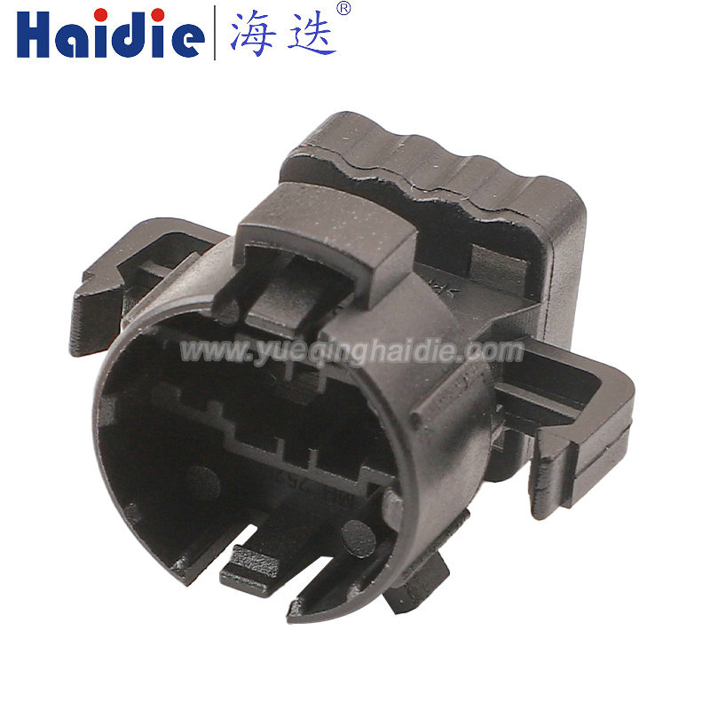 HDL-991, straight-through, black, Automotive Wire Harness Connector