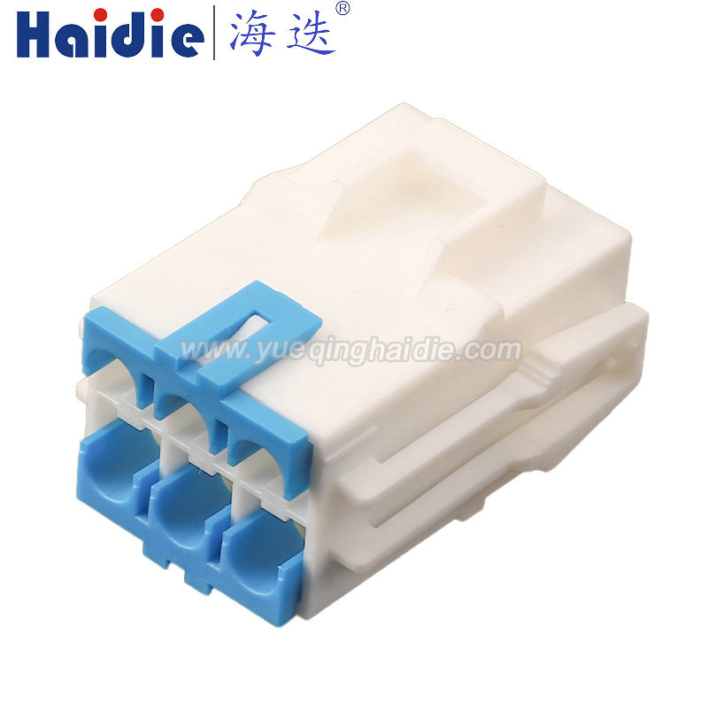 VLR-06V, 6pin, male, white, Automotive Wire Harness Connector