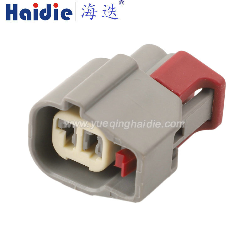 7283-6434-40, 2pin, female, waterproof, grey, Automotive Wire Harness Connector