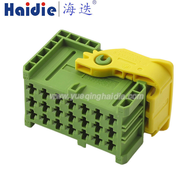 2379921-3, 21pin, female, green, Automotive Wire Harness Connector