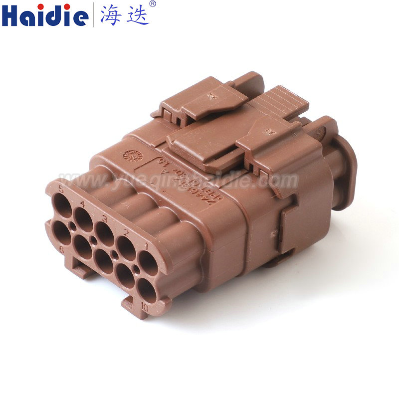 2446124-2, 10pin, female, waterproof,  Automotive Wire Harness Connector