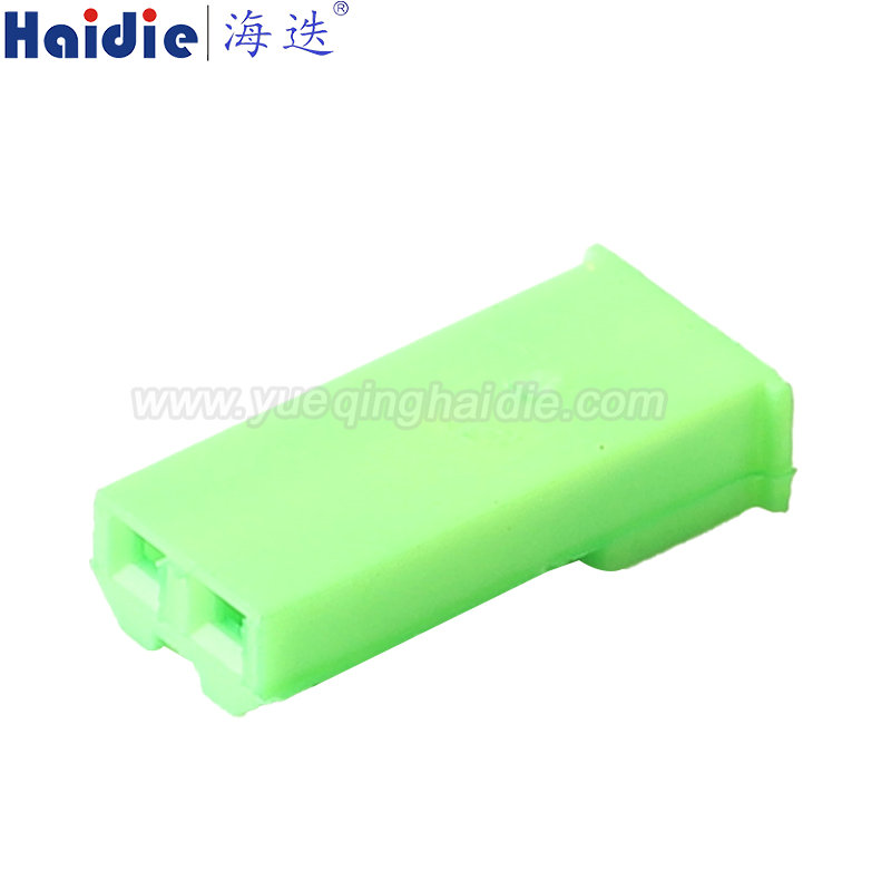 HD029E-0.6-21GN, 2pin, female, green, auto plastic connector
