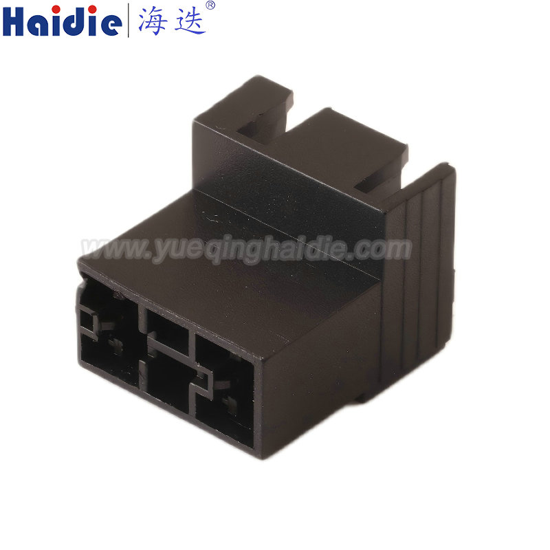 HD029L-6.3-21, 2pin, female, black, Automotive Wire Harness Connector
