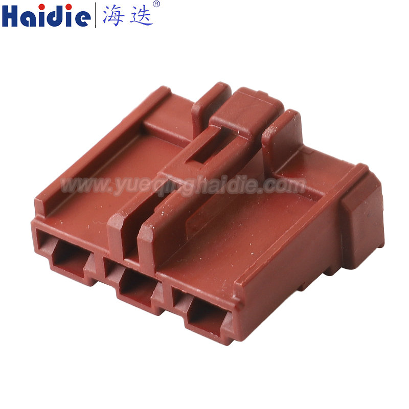 6098-0222, 3pin, female, Car Wiring Terminal Socket AC Assembly Auto Modification Plugs Male Female Docking Connector