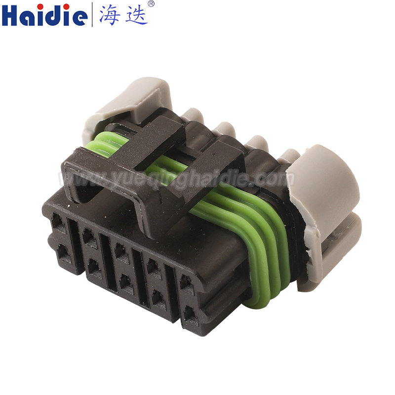 12065425 / 12065426 / 2177082, 10pin, female, waterproof, metripack 150 series auto waterproof sealed diagnostics socket
