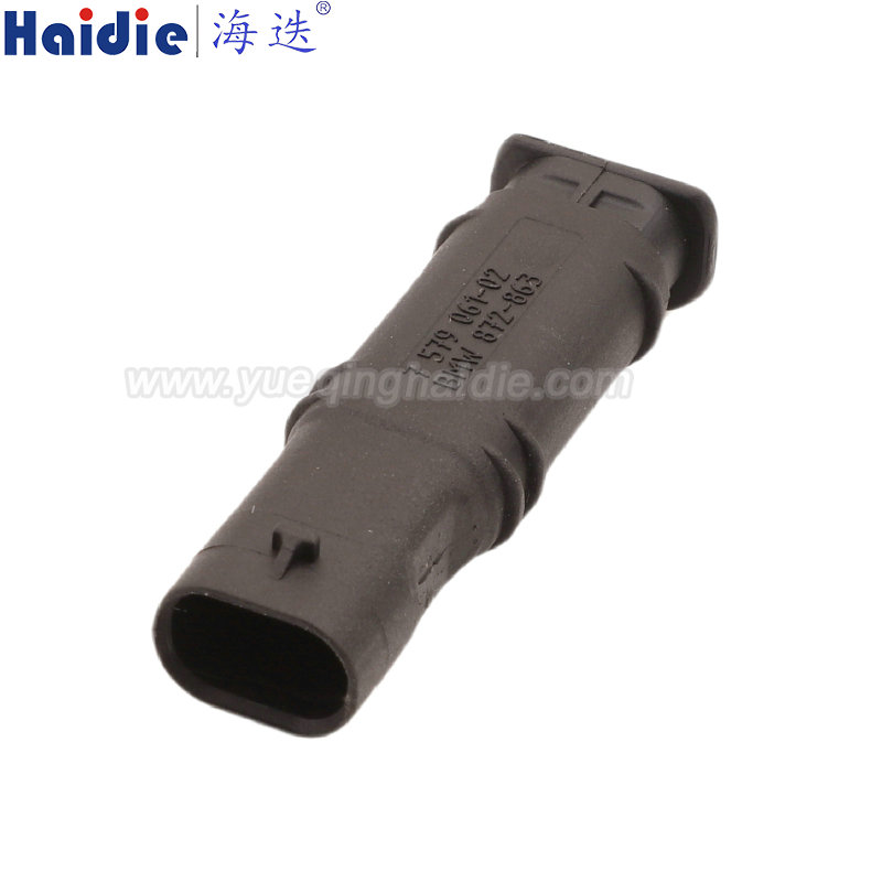 7579061-02 / 872-863, 2pin, male, waterproof, Sensor Solenoid Valve Suitable For  Automotive waterproof connector Fuel Injector Plug