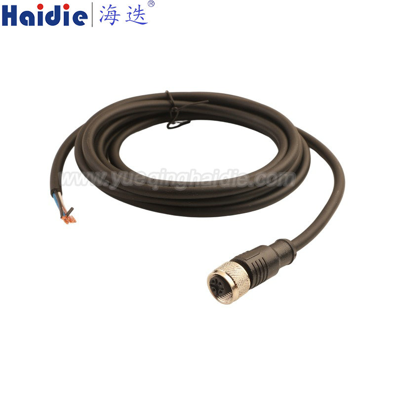 BC-M12F4-22-2, 5pin, female, Automotive Wire Harness Connector