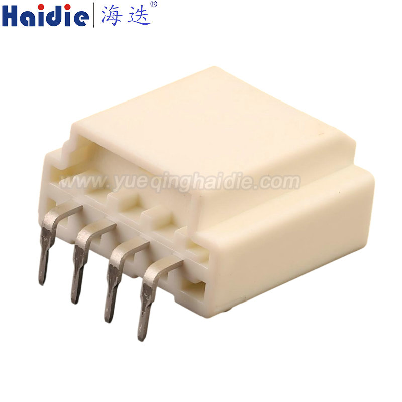 HD041R-1.5-10, 4pin, white, pin header