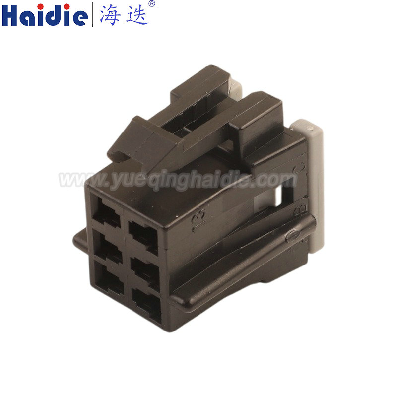 12064752 / 15479022 / 12064753, 6pin, female, black, Automotive Wire Harness Connector