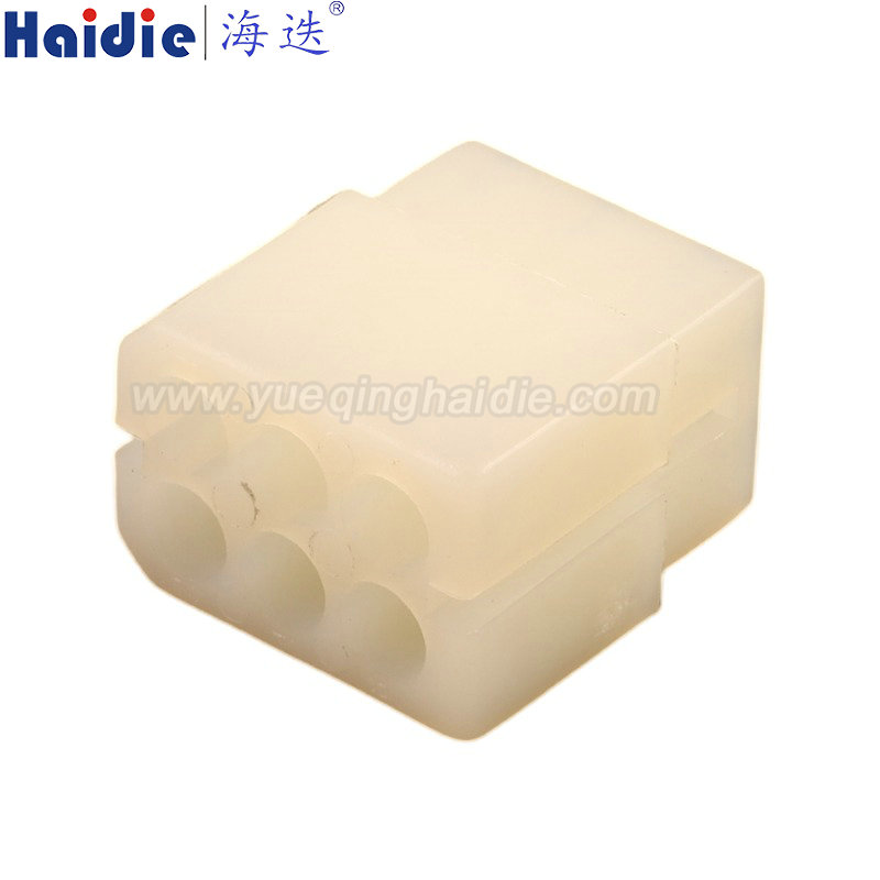 HD065Q-3.5-21, 6pin, female, white, Automotive Wire Harness Connector