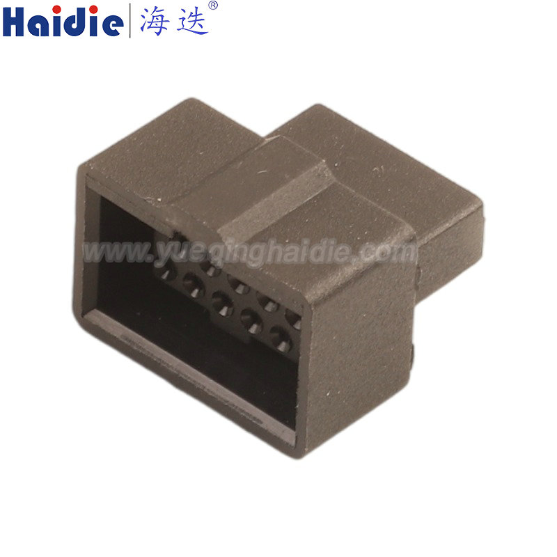 HD108C-1.2-21, 10pin, female, black, Automotive Wire Harness Connector